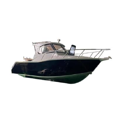 China 7.5m aluminum profisher boat aluminum hulls with good motors for sale for sale