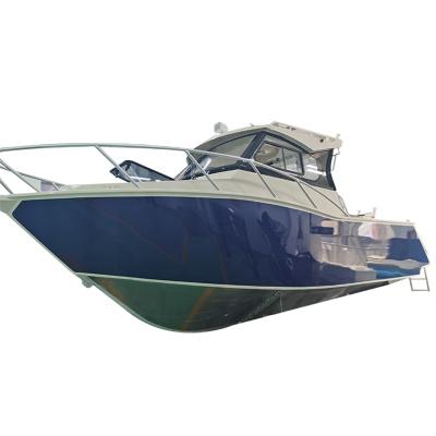 China Aluminum Recreational Sports 25ft Profisher Fishing Boat Sport Speed ​​Cruisers For Sale for sale