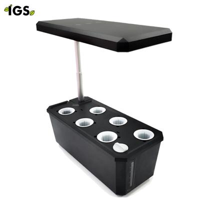 China Hydroponics System Aeroponics Automatic Growing Watering Growing Systems Smart Herb Garden With Visual Window IGS-28 for sale