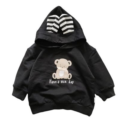 China Logo Design Children Pullover Blank Custom Anti Shrink Refine French Terry Printed Baby Kids Boys Hoodies Sweatshirts for sale