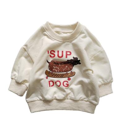 China The Latest Winter Autumn Children's Crewneck Sweatshirt Baby Blanks Baby Toddler Plain Sweatshirt Wholesale Anti-shrink for sale