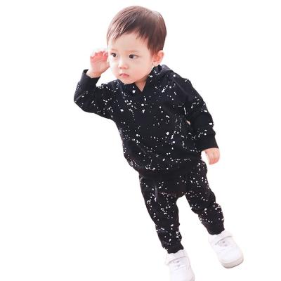 China 1839 Newborn Baby Kids Clothing Sets 0-3 Years 2pcs Fashion Anti-shrink Cotton Unisex Clothing for sale