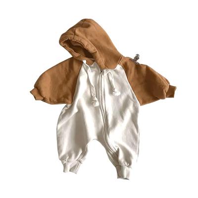 China New autumn and winter long sleeve jumpsuit boy and climbing romper 2412 baby clothes baby girl long sleeve hoodie for sale