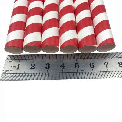 China SR 2500PCS 12MM Large Diameter Giant Strong Sturdy Very Durable Disposable Bubble Tea Paper Straw 25 Set 20cm For Tapioca for sale