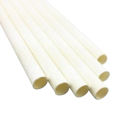 China Free Samples Paper Biodegradable Dye 8MM White Paper Shenzhen Free Straws For Party Supplies Birthday Baby Shower Decorations for sale