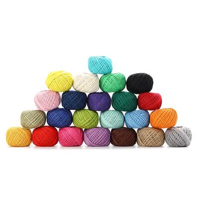 China Gift Wrapping 2mm 50M 100% Raw Material Jute Twine Long Wide Colorful Rope For Sale, Colorful Natural Jute Twine Ball Gift Rope Twine for sale