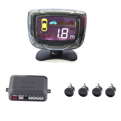 China Vehicle Backup Parking Assist Sensor With LCD Backlight Display 4 Sensors for sale