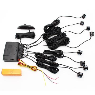 China Auto Parking Sensor System With 8 Sensors , Reverse Park Sensor Kit With Display for sale