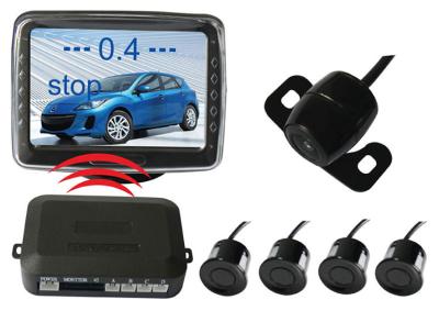 China Car Reverse Parking Sensor / Backup Parking Radar Sensor With 1 Rearview Camera for sale