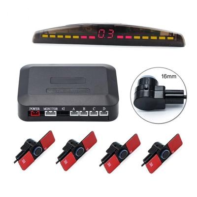 China 4 Automotive Backup Sensors / Car Rear Parking Sensor System Wired Connectivity for sale