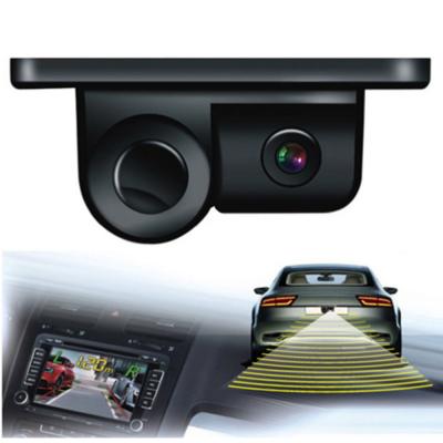 China 2 In 1 Car Wired Reversing Camera With Parking Radar Sensor CE FCC Certificate for sale