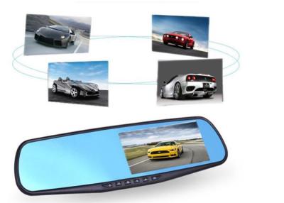 China Rear View Mirror Camera Recorder / Dash Cam Mirror Mount With GPS Navigation for sale