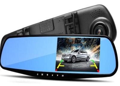 China Double Wireless Car Rear View Camera Monitor DVR in Mirror Support Night Vision for sale