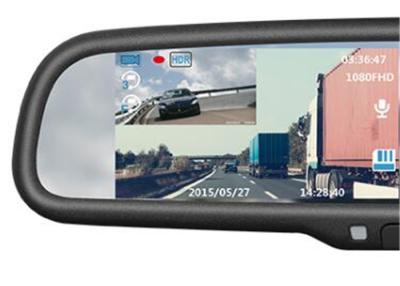 China Car Wireless Rearview Mirror Backup Camera 1080p High Definition Touch Screen for sale