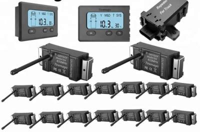 China Sensor inalámbrico interno de la rueda 200psi del sistema de vigilancia 16 de la presión de neumáticos del remolque del camión en venta