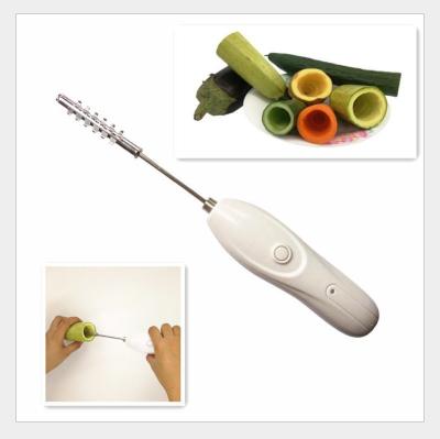 China Kitchen Accountable Tool Electric Fish Scale Remover Stainless Steel Fruit Stocked Vegetable Hollow Puncher for sale