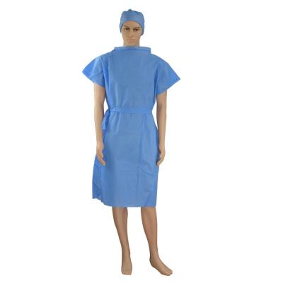 China Lowest Price Hospital Staff Uniform Surgical Gown Hospital Surgical Gown Comfortable Soft Ce Approved ICU Surgical Gown for sale