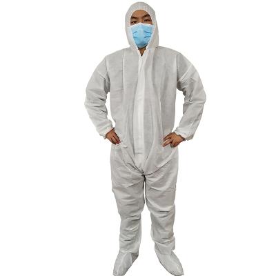 China Antistatic Chemical Overall Safety Suite Protective PPE Disposable Paint Coveralls for sale