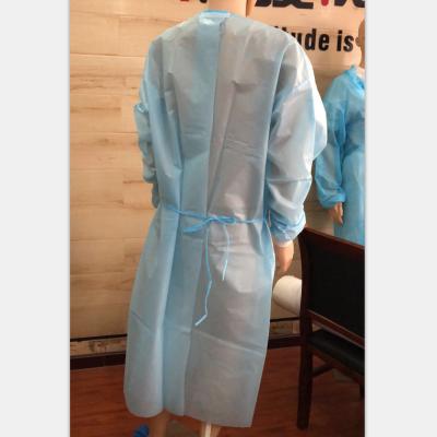 China Lab Surgical Gown Sticker Sterile Disposable Hospital Gowns Medical Materials &Amp; Accessories for sale