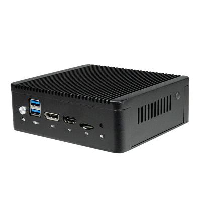 China China Industrial Suppliers Mini Fanless Industrial PC With J4125 CPU for sale