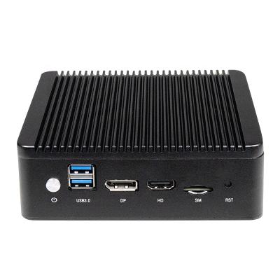 China Mini Core Intel Industrial / Business Fanless PC Made Of Mini PC I7 Aluminum Alloy Material for sale