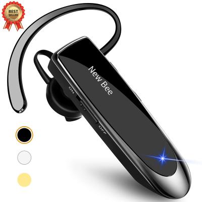 China New Single Ear Bee 24 Hours Talk Time Headset Handsfree Earphone 5.0 Single Bluetooth Earphone For Phone for sale