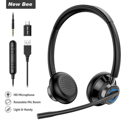 China 20-20KHz New Cheap Bee Earphones 3.5mm With Mic Volume Control Noise Reduction Earbud Laptop Earphone For Homeuse Work Study for sale