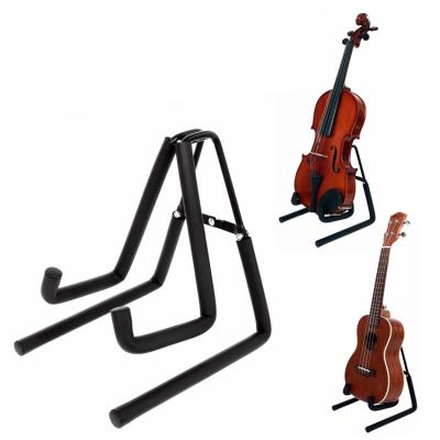 China Ukulele Violin Factory Low Price Portable Music Stand Foldable Ukulele Stand for sale