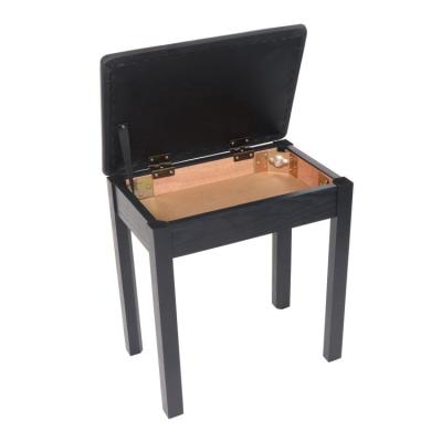 China Solo Piano Factory Wholesale Simple Wooden Piano Stool With Storage Case for sale