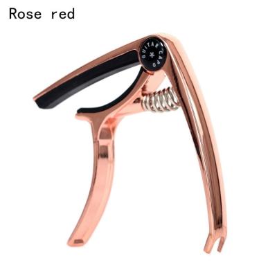 China Guitar musical accessories guitar capo zinc alloy guitar accessories for wholesale for sale