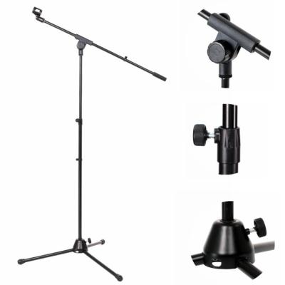 China Playing Music 2022 Mic Stand Professional Tripod Mic Stand Microphone Adjusting Holders for sale