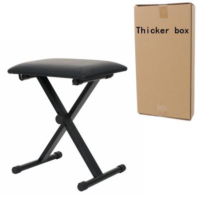 China Application: QD-5Thicker Cartons Folding Keyboard Electronic Music Adjustable Piano Stool for sale