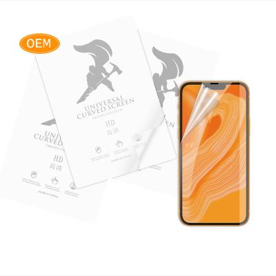 China FOR iPhone 13 Max Pro Universal Mobile Phone Hd TPU Protective Hydrogel Film Covers Screen Protector for sale