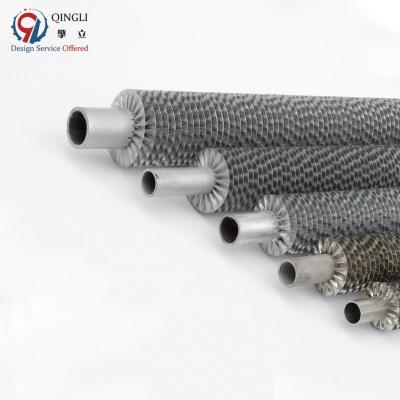 China Heater Parts QINGLI Heat Exchanger Aluminum Spiral Fin Tube Made In China Factory for sale