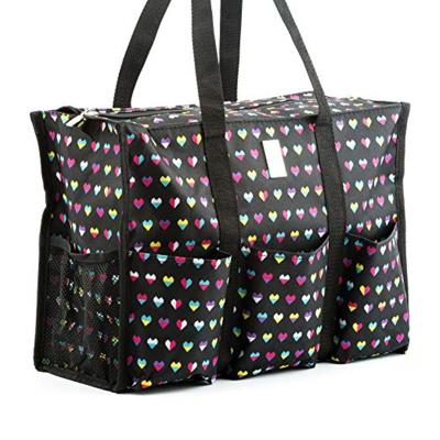 China Fashion Multiple Interior Exterior Pockets Complete Tote Bag Nurse Bag Tote Nurses Organization Duty Bag for sale