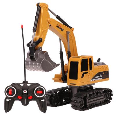 China RC Hobby Factory Price 2.4G Remote Control Construction Excavator Charging RC Car for sale