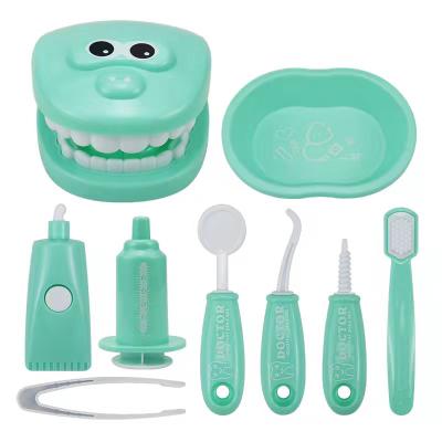 China Pretend Wholesale Educational Toy Home Game Children's Toy Simulation Dentist Medical Suit for sale