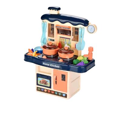 China High Simulation Role Play Pretend Mini Kitchen Preschool Educational Interesting Toy for sale