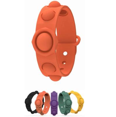 China Color Changeable Sunshine Sensitive Sensory Bracelet For Kids Relaxation Silicon Wristband for sale