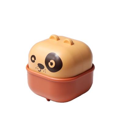 China DIY TOY Bear Mini Model Toddler Toy Press And Go Lovely Safe Children Play Mini Vehicle for sale