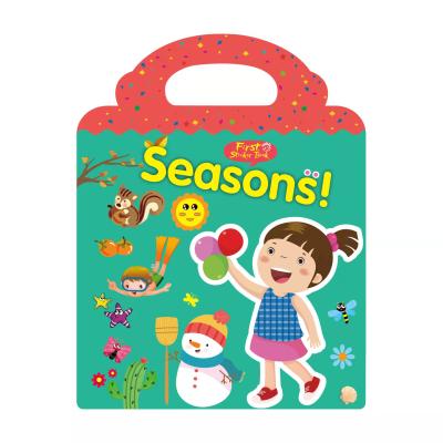 China Educational toys early educational toy diy puzzle stickers book different themes wholesale cheap price for sale