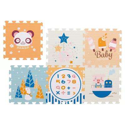 China New Independent Design Eco-friendly Educational Models Popular Baby XPE Toy Waterproof Kids Puzzle Play Mat for sale