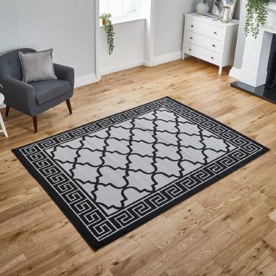 China Washable Custom Silver Runner Gray Area Trellis Floral Rug Small Large Small Blankets for sale