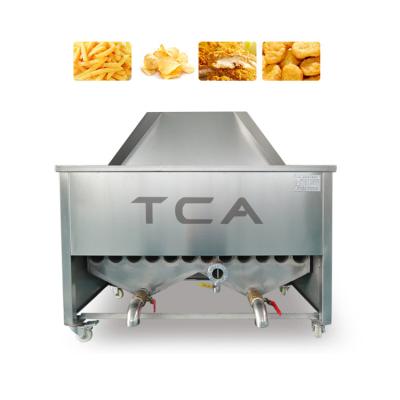 China Restaurant automatic price peel groundnutbean cashew chips roll crispy cashew nut frying machine for sale