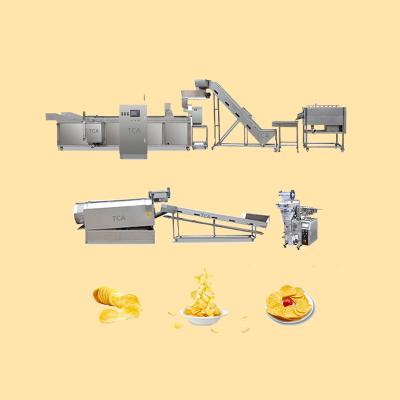 China High Efficiency Potato Chips Line Fully Automatic Industrial Jelly French Fries Production Line Potato Chips Making Machine for sale