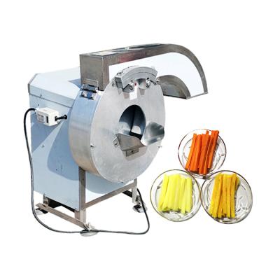 China High Efficiency Easy Operate Top Quality Industrial Garlic Slicer Machine /vegetable Cutter French Fries Cutter Machine for sale