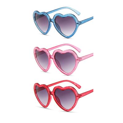 China WIIPU Fashion Sunglasses Children Cartoon Love Baby Sunglasses Cute Girls Sunglasses for sale