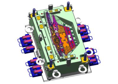 China Het zwarte de Injectie van de de Delenvorm van pp Auto Plastic het Vormen Afgietsel van de Autobumper Te koop