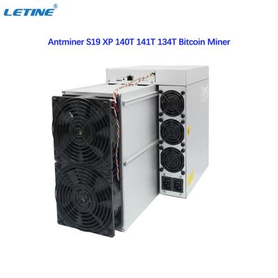 China Bitmain Antminer S19 XP 140Th SHA 256 Algo Hashrate 141T 134T S19XP Pro Power 21.5W/T Hot Sale Bitcoin Mining Asic Miner for sale