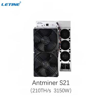 China S21 200T 16J/T Bitmain Asic Antminer Blockchain Bitcoin Miner Power Consumption 3550W zu verkaufen